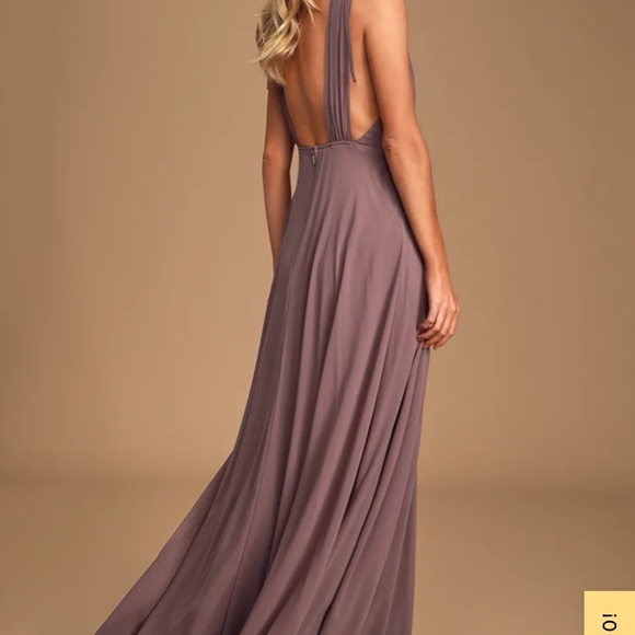 Lulu’s Purple Maxi Dress New with Tags - Picture 2 of 4